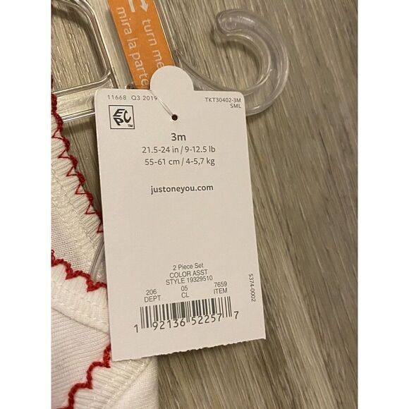 NWT Just One You by Carter's Baby's Tutu Pants & Bodysuit 2 Pcs. Set Size: 3M - Picture 7 of 10